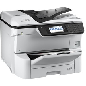 Stampante multifunzione a getto di inchiostro Epson WorkForce Pro WF-C8610DWF Wireless - Colore - Fotocopiatrice/Fax/Stamp