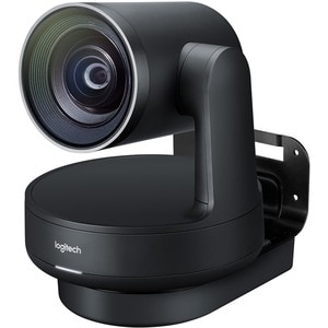 Logitech Video Conferencing Camera - 13 Megapixel - 60 fps - Matte Black, Slate Grey - USB 3.0 - 3840 x 2160 Video - Auto-