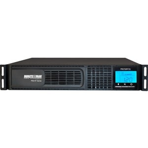 Minuteman PRO-RT PRO750RT2U 750VA Tower/Rack/Wall Mountable UPS - 2U Tower/Rack/Wall Mountable - 5 Minute Stand-by - 120 V