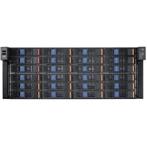Advantech 4U Storage Chassis for ATX/EATX Serverboard with 24 Hot-swap Drive Bays - Rack-mountable - 4U - 26 x Bay - 2 x 5