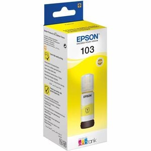 Epson EcoTank 103 Ink Refill Kit - Yellow - Inkjet - 7500 Pages - 70 mL - 1