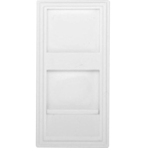 DIGITUS Professional Keystone-Verschluss - 4,5 cm Höhe x 2,3 cm Breite - Weiß - Raucharm, halogenfrei - 1 Stück