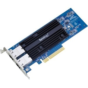 Synology E10G18-T2 10Gigabit Ethernet Card for Server - 10GBase-T - Plug-in Card - PCI Express 3.0 x8 - 2 Port(s) - 2 - Tw