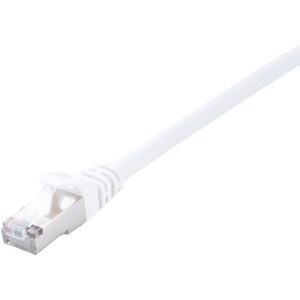 V7 V7CAT6STP-03M-WHT-1E 3.05 m Category 6 Network Cable - Cable for Modem, Patch Panel, Network Card - First End: 1 x RJ-4