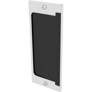 VERTIV Cable Organizer - Black - 12 Pack Pack - Rail Brush Strip - 19" Panel Width - Metal