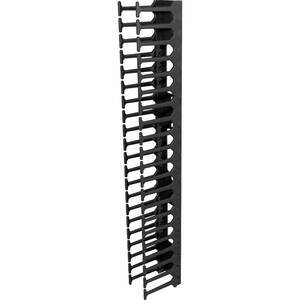 VERTIV Cable Routing - Black - 2 Pack Pack - Cable Management Panel - 42U Rack Height x 19" Panel Width - Metal