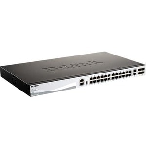 D-Link DGS-3130 DGS-3130-30PS 26 Ports Manageable Ethernet Switch - Gigabit Ethernet - 1000Base-T - 3 Layer Supported - Mo