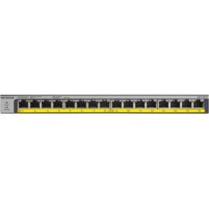 Netgear 16-Port PoE/PoE+ Gigabit Ethernet Unmanaged Switch (GS116LP) - 16 Ports - Gigabit Ethernet - 1000Base-T - 2 Layer 
