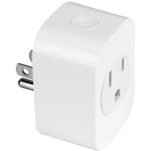 eco4life Smart Home WiFi Outlet Plug - 120 V AC / 10 A - Alexa, Google Assistant Supported - White