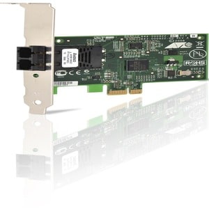 Scheda Fast Ethernet per PC - Allied Telesis AT-2712FX - 100Base-FX - Plug-in Card - PCI Express x1 - 1 Porta(e) - 1 x Por