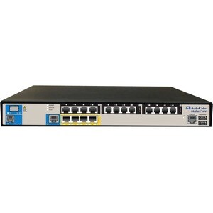 AudioCodes Mediant 800B VoIP Gateway - 4 x RJ-45 - Gigabit Ethernet - SHDSL - E-carrier, T-carrier - 1U High - Rack-mounta