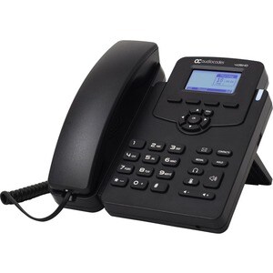 AudioCodes 405HD IP Phone - Corded - Corded - Black - 2 x Total Line - VoIP - 2 x Network (RJ-45) - PoE Ports