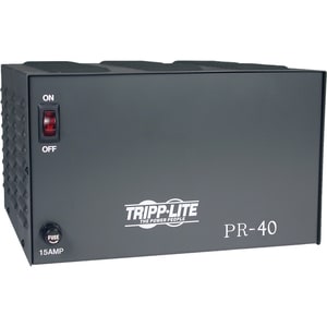 Eaton Tripp Lite Series TAA-Compliant 40-Amp DC Power Supply, 13.8VDC, Precision Regulated AC-to-DC Conversion - 200W