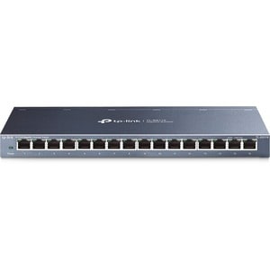 TP-Link TL-SG116 16 Ports Ethernet Switch - Gigabit Ethernet - 10/100/1000Base-T - 2 Layer Supported - 10 W Power Consumpt