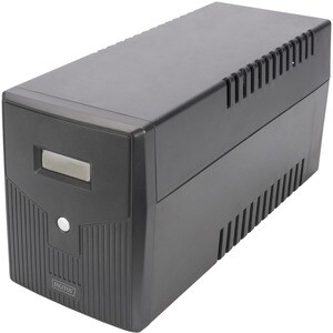 Digitus Line-interactive UPS - 2 kVA/1.20 kW - Compact - 8 Hour Recharge - 230 V AC Input - 230 V AC Output - 4 x Schuko C