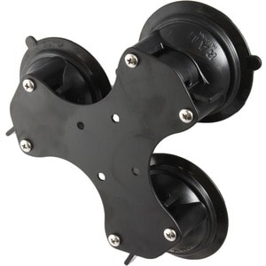 RAM Mounts Twist-Lock Mounting Adapter for Suction Cup - Powder Coated Marine-grade Aluminum