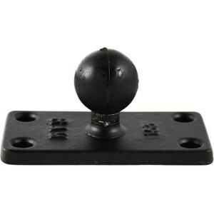 RAM Mounts Mounting Adapter - Powder Coated Marine-grade Aluminum