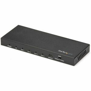 StarTech.com 4 Port HDMI Splitter - 4K 60Hz - 1x4 Way HDMI 2.0 Splitter - HDR - ST124HD202 - Displays the same image with 