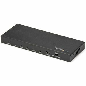 StarTech.com 4 Port HDMI Splitter - 4K 60Hz - 1x4 Way HDMI 2.0 Splitter - HDR - ST124HD209 - Displays the same image with 