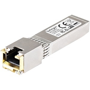 StarTech.com SFP10GBTCST. SFP transceiver type: Kupfer, Maximum data transfer rate: 10000 Mbit/s, Schnittstelle: SFP+. Pro