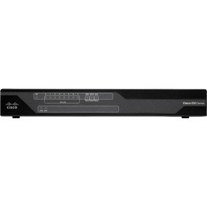 Cisco 890 896VA Router - Recondicionado - 9 Portas - Porta de gestão - 1 - Gigabit Ethernet - ADSL2+ - Secretária - 1 Ano