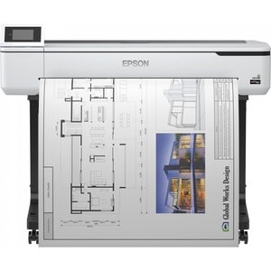 Epson SureColor SC-T5100 Inkjet Large Format Printer - 609.60 mm (24") Print Width - Colour - 2400 x 1200 dpi - 1 GB - USB