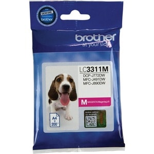 Brother LC3311M Original Inkjet Ink Cartridge - Magenta Pack - 200 Pages