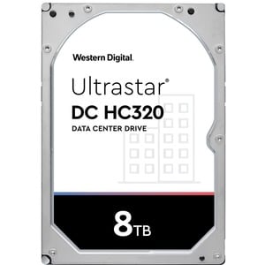 HGST Ultrastar DC HC320 HUS728T8TAL5201 8 TB Hard Drive - 3.5" Internal - SAS (12Gb/s SAS) - Server Device Supported - 720