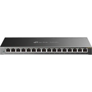 TP-Link TL-SG116E 16 Ports Ethernet Switch - Gigabit Ethernet - 10/100/1000Base-T - 2 Layer Supported - 9.19 W Power Consu