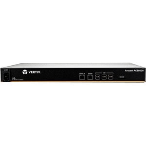 AVOCENT ACS ACS8008DAC-404 Device Server - 1 GB - DDR3 SDRAM - Verdrilltes, Glasfaserleitung - 2 x Netzwerk (RJ-45) - 8 x 