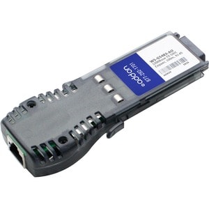 AddOn SFP (mini-GBIC) - 1 x RJ-45 1000Base-TX LAN - 1 - TAA Compliant - For Data Networking - Twisted PairGigabit Ethernet