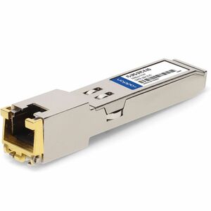 AddOn SFP (mini-GBIC) - 1 x RJ-45 10/100/1000Base-TX LAN - 1 Pack - TAA Compliant - For Data Networking - Twisted PairGiga