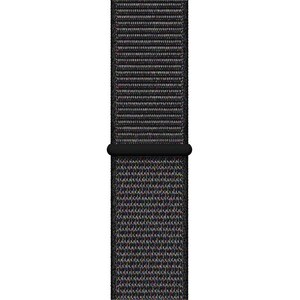 Apple 44mm Black Sport Loop - XL - Adjustable - Extra Large (XL) - Black - Woven Nylon