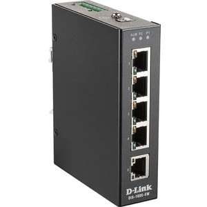D-Link DIS-100E DIS-100E-5W 5 Ports Ethernet Switch - Fast Ethernet - 10/100Base-TX - 2 Layer Supported - Twisted Pair - W