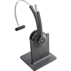 Cisco 561 Headset - Mono - Wireless - DECT 6.0 - 300 ft48 kHz - Over-the-head - Monaural - Supra-aural - Uni-directional, 