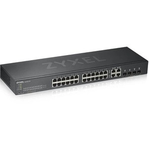 ZYXEL GS1920 GS1920-24V2 24 Ports Manageable Ethernet Switch - Gigabit Ethernet - 10/100/1000Base-T, 1000Base-X - 4 Layer 