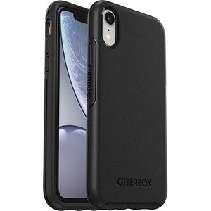 OtterBox Symmetry Estojo para Apple iPhone XR Smartphone - Preto - Resistente a quedas - Borracha sintética, Policarbonato