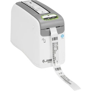 Direct Thermal Printer ZD510 Wristband; ZPL II, XML, 300 dpi, EU, UK, AU, JP, Cord, USB, USB Host, Ethernet, BTLE