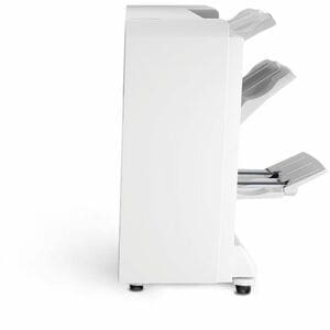 Xerox BR Booklet Maker Finisher; 2/3 Hole Punch, Multi-Position Stapling, Saddle-Stitch Booklet Maker, V-Folding, 1500+500