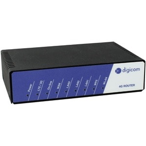 Modem/Router wireless Digicom - Wi-Fi 4 - IEEE 802.11n - 1 SIM - Cellulare, Ethernet - 4G - LTE 2100, LTE 1800, LTE 2600, 