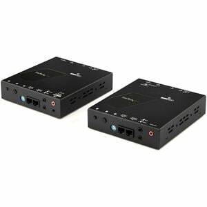 StarTech.com HDMI over IP Extender Kit with Video Wall Support - Extends HDMI signal and RS232 control to one or multiple 