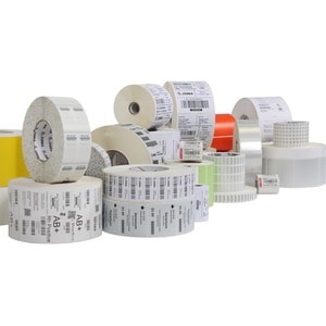 Zebra Thermalock Multipurpose Label - 76.20 mm Height x 101.60 mm Width - Permanent Adhesive - Rectangle - Direct Thermal 