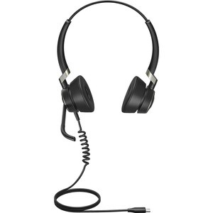 Jabra Engage 50 Wired Over-the-head Stereo Headset - Binaural - Supra-aural - 32 Ohm - 20 Hz to 20 kHz - 120 cm Cable - No