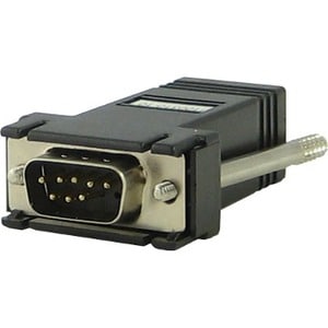 Perle IOLAN SCG RJ45F to DB9M Adapter with DCD - 1 x 9-pin DB-9 Serial Male - 1 x RJ-45 Network Male - 8