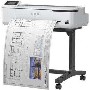 Epson SureColor SC-T3100 Inkjet Large Format Printer - 609.60 mm (24") Print Width - Colour - 2400 x 1200 dpi - USB - Ethe