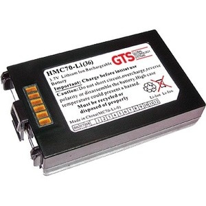 GTS HMC70-LI(36) Battery - Lithium Ion (Li-Ion) - For Handheld Device - Battery Rechargeable - 3.7 V DC - 3600 mAh