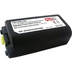 GTS HMC3X00-LI(H) Battery - Lithium Ion (Li-Ion) - For Handheld Device - Battery Rechargeable - 3.7 V DC - 4800 mAh