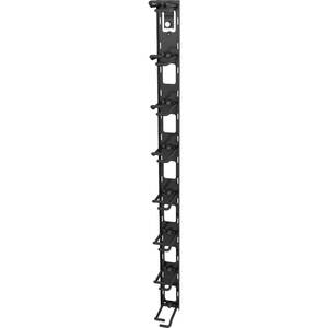 VERTIV Kabelführung - Schwarz - 2 Pack Paket - Kabelmanagement-Panel - 0U Rack Height - Metall