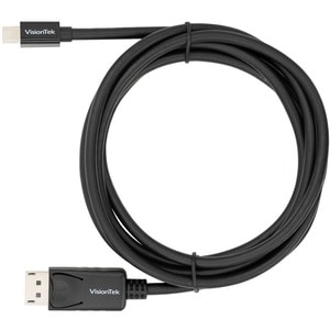 VisionTek Mini DisplayPort to DisplayPort 2M Active Cable (M/M) - Mini DisplayPort to DisplayPort - mDP to DP cable 2 mete