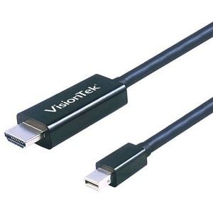 VisionTek Mini DisplayPort to HDMI 2.0 Active Cable (M/M) 4K @ 60Hz - Mini DisplayPort to HDMI Active Cable - mDP to HDMI 